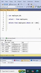SQL Delete #sql #delete #excel #coding #exceltips #exceltricks #microsoft