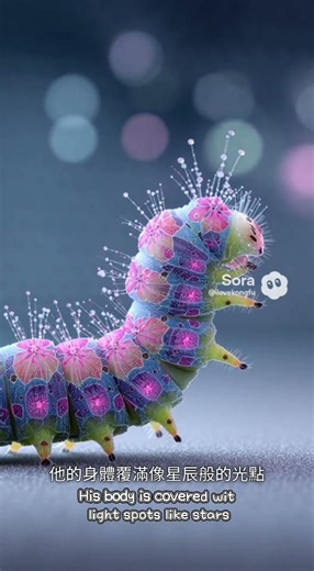 外星特展-- 毛毛蟲 / Alien Caterpillar #aishorts #aivideo #alien #aliencreatures #creativeshorts #外星生命