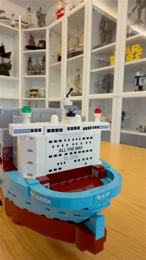 LEGO Maersk Container Build | Dev Konteyner 🚢 #lego #maersk #legobuild