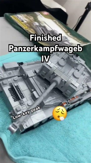 Finished tank #lego #tank #panzerkampf