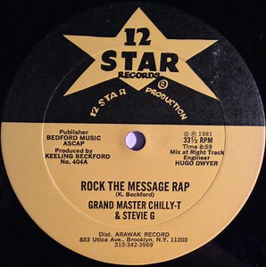 Grand Master Chilly-T & Stevie G / Keeling Beckford Connection - Rock The Message Rap