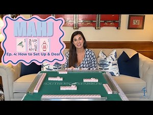 How to Set Up American Mahjong & Deal | Mahj 101 Ep. 4 (Walls, Dice & East Seat)