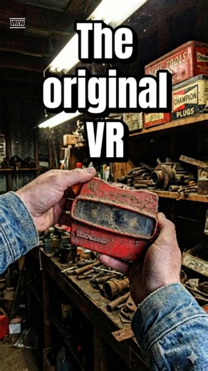 The "Original VR" Headset from the 60s: View-Master 🔴 #Shorts