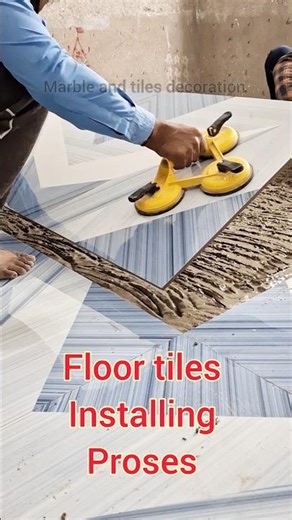 floor tiles installing proses #shorts #floortilesdesign #tilesinstallation