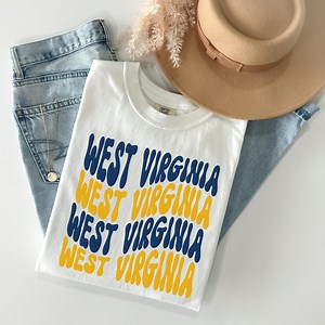 West Virginia Womens T-shirt, WV State Shirt, Gift for WV Native, West Virginia Tee, West Virginia Fan, Morgantown West Virginia T-shirt - Etsy Canada