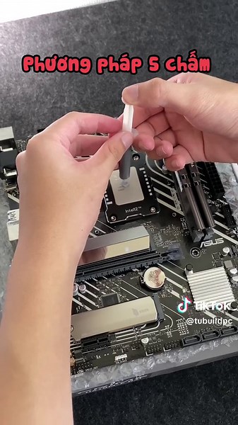 Hướng dẫn tra keo tản nhiệt CPU hiệu quả
