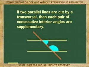 PARALLEL LINES: POSTULATES AND THEOREMS (ANIMATION)