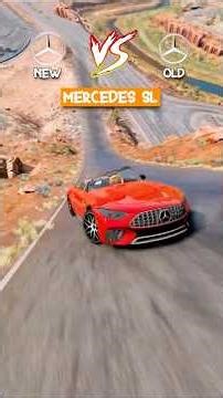 New Mercedes SL vs Old Mercedes SL 💥 BeamNG Drive Crash Test #beamngrao #beamngdrive #beamng #cars