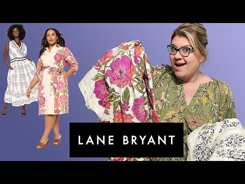 Lane Bryant Plus Size Try On Haul: Spring Ready Plus Size Dresses, Outfits, and More! *Unsponsored*