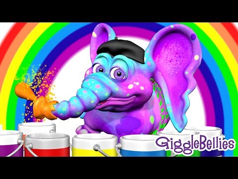 LEARN COLORS + 13 More Learning Songs | GiggleBellies