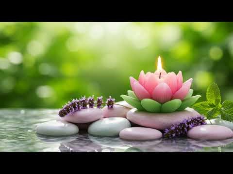 Relaxing Music + Water Sounds for Meditation 🌿 Relieves Anxiety and Depression, Deep Healing