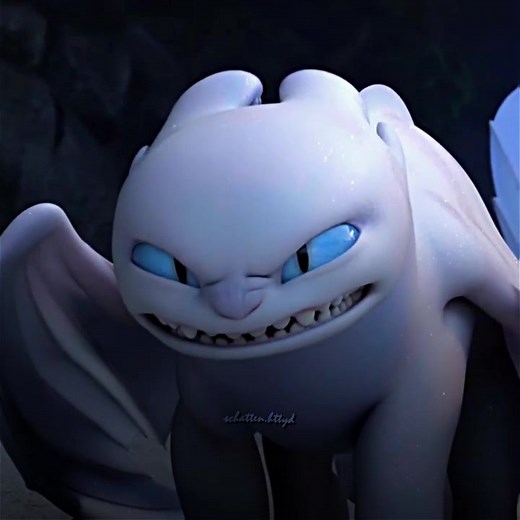 Light Fury Transformation - Angry Face Edit