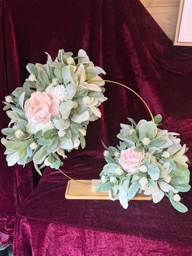 Beautiful Hoop Wedding Table Centrepiece - Etsy