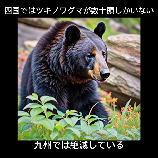 日本のクマ雑学: 北海道から九州までの生息状況