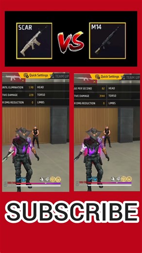 Scar Vs Mk14 Damage testing tricks and tips || SK_Gamer235 ||#shortsfeed #gaming