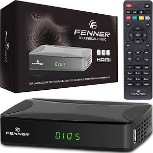 Il decoder digitale Fenner DVB-T2 con YouTube costa Solo 23,90 €