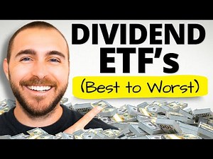The Top 10 Dividend ETFs Ranked (BEST to WORST)