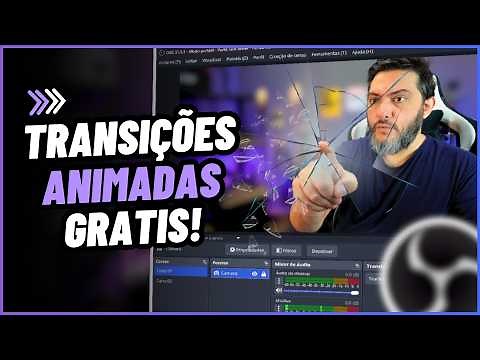 ANIMATED TRANSITIONS in OBS Studio in Minutes (Without Installing Anything!) + 🎁Free Gift!!!
