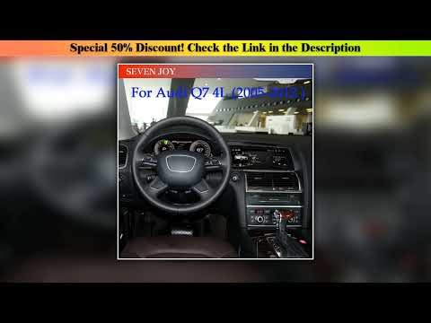 Best For Audi Q7 4L 2005-2015 Car Dashboard LCD Digital Instrument Dual Screen Car Radio CarPlay A