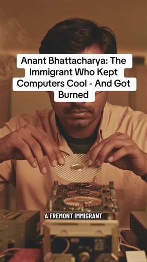 Anant Bhattacharya: The Immigrant Who Kept Computers Cool - And Got Burned * California Unknown American History Forgotten Histories Forgotten truths America Anant Bhattacharya Fremont inventor semiconductor cooling systems immigrant innovator Silicon Valley history * #CaliforniaHistory #HistoryTok #Forgottenhistory #Indianamerican #ImmigrantStories