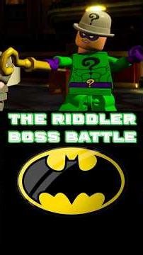 Lego Batman 2: DC Super Heroes | THE RIDDLER BOSS BATTLE