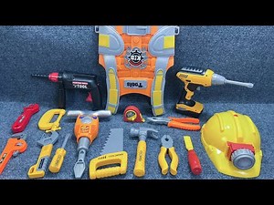 17 minutes perfect unboxing, super tool set, fully equippedASMR | Toy Review