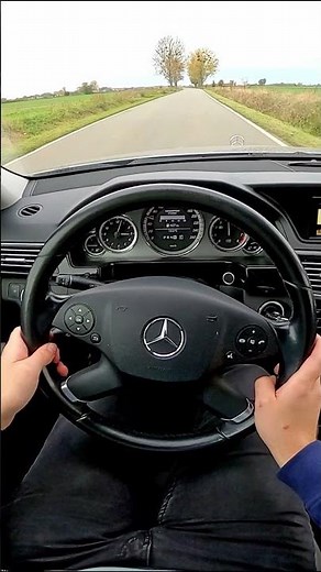 Mercedes E-class W212 1.8 CGI E200 184HP Acceleration 0-100