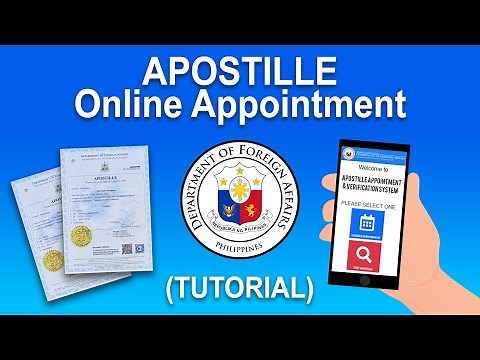 DFA Online Appointment (Apostille/Red Ribbon) – 6 MIN. TUTORIAL!