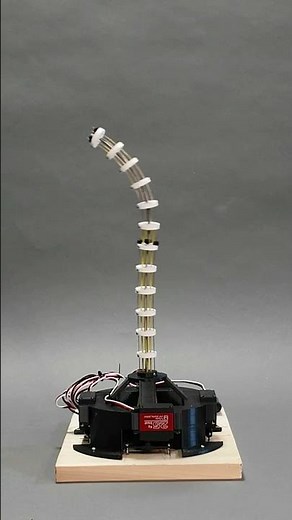 Animatronic Tentacle Build | Easy Cable-Driven Creature Mechanism