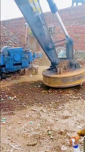 Unbelievable Power of This Giant Magnet! 🧲