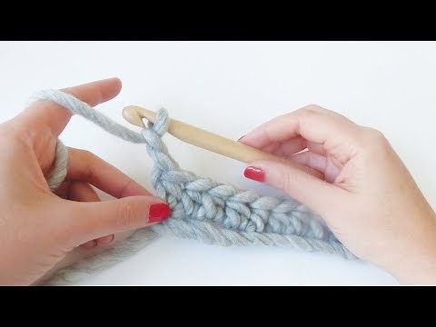 #Crochet: make a half double crochet