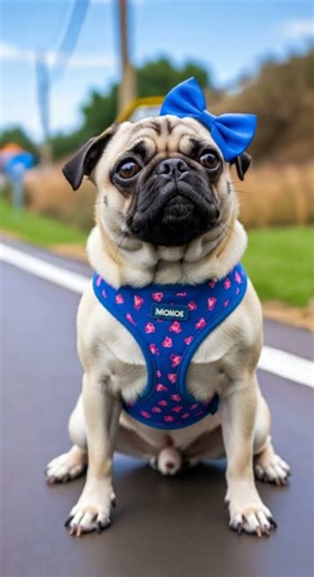 Did Loulou do it right? 👀😂 Watch this hilarious pug fail #pug #dog #funny