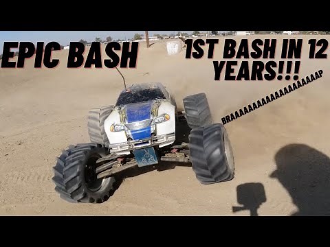 Traxxas TMAXX 2.5 & 3.3 EPIC BASH!!