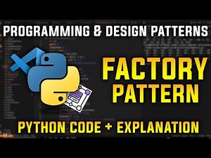 Factory Pattern - Clean Object Creation | Programming and Design Patterns in Python