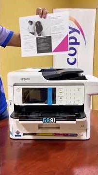 Optimize your workflow with the Epson WorkForce Pro WF C5891 #multicopy #epson #foryou