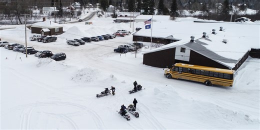 What factors go into a snow day for school districts?