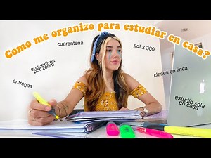 tips para estudiar desde casa: en cuarentena y en linea.