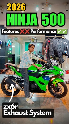 Kawasaki Ninja 500 🆕 Edition ✨ Features ❌ ❌ Performance ✅✅ Dual Cylinder Bike ! Zx6r Sound 🔥 #ninja