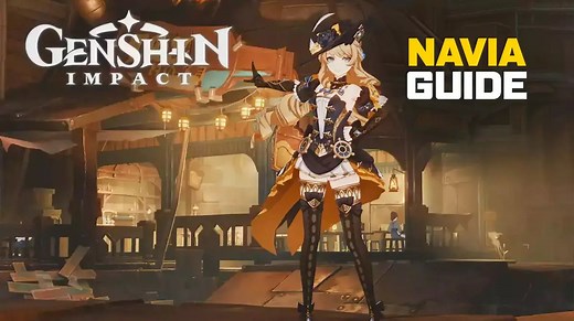 Navia Best Weapon And Artifact Build In Genshin Impact