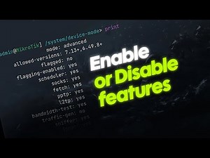 How to change device-mode settings