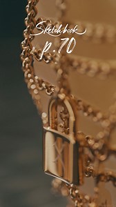 A lock and chain, symbols of possessiveness driven by desire. A compelling scent that explains it all. The limited edition p.70 is exclusively available from Xerjoff.com and Xerjoff monobrand boutiques. #Xerjoff #SketchbookCollection #p70 | XERJOFF