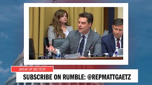 3.2K views · 558 reactions | When you see evidence of anti-competitive behavior among Big Tech companies, you have to wonder why the DOJ isn’t taking stronger action against them for cheating the economy to kill innovation. Truth is, the DOJ is in on Big Tech's employment grift.  https://rumble.com/vnfhsd-episode-10-welcome-to-the-woketopia-firebrand-with-matt-gaetz.html | Congressman Matt Gaetz | Facebook