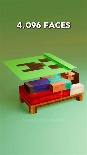 Blanket Minecraft Simulation #minecraft