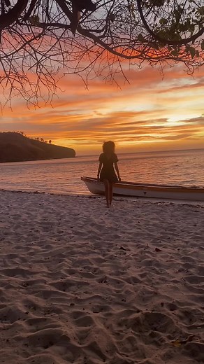 Walking on the Beach at Sunset: A Serene Escape