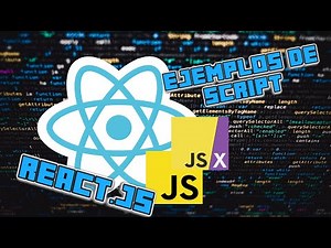 Ejemplos de SCRIPT en REACT.JS ⚛️👨‍💻 | Como usar