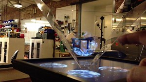 3D Display - Re-Imaging (Three.js & Leap Motion)