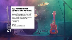 12% faster V-Ray rendering than the competition? Music to our ears! You’ll put on a performance in more ways than one with a workstation powered by AMD Ryzen Threadripper PRO. Click here to learn more. Learn more: bit.ly/3fPjCDn | AMD Ryzen and Radeon