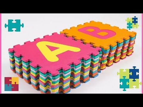 ABC FLOOR PUZZLE | THE PERFECT FOAM PLAY MAT | LEARNING THE ABCs |Myfunnylife S.A.S