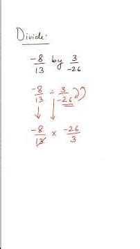 How to divide rational numbers #rationalnumbers