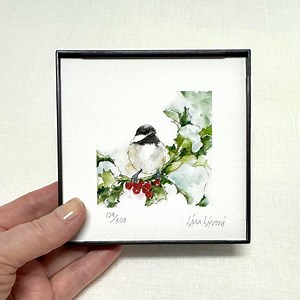 Chickadee Watercolor Print, Chickadee Painting, Chickadee Art Print, Chickadee Art, Bird Lover Gift, Bird Art Print, Bird Art Painting - Etsy